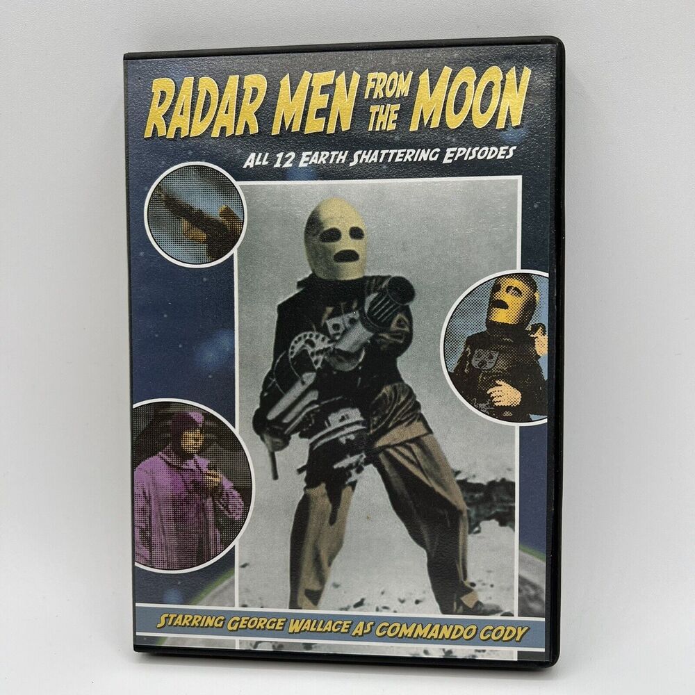 Radar Men From The Moon DVD- 12 Episodes, 2000 Whirlwind Media, George Wallace